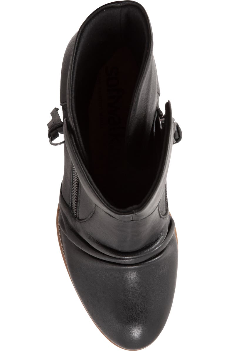 SoftWalk<sup>®</sup> Kendall Ruched Upper Bootie, Alternate, color,