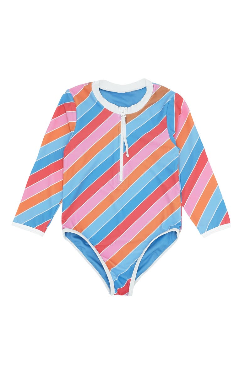 Feather 4 Arrow Kids' Sun Seeker Long Sleeve Rashguard Swimsuit, Alternate, color,