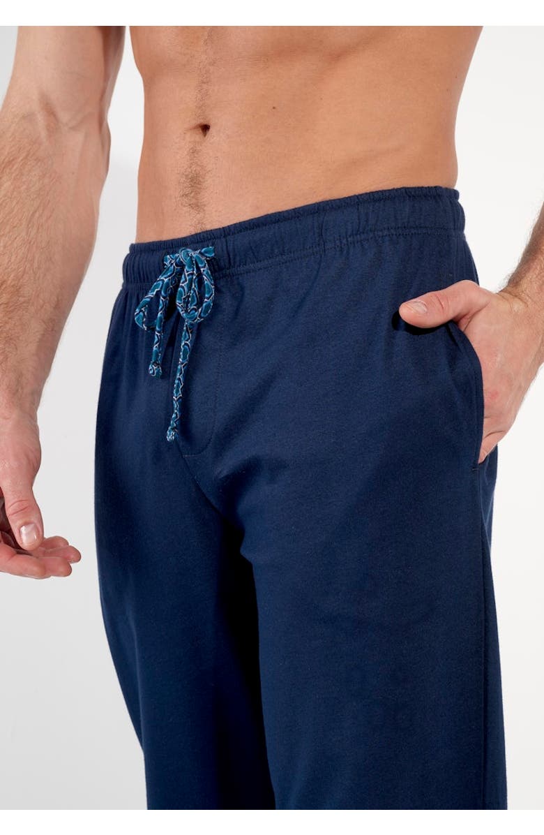 HOM Martinez Long Pajama Set, Alternate, color, Blue Print