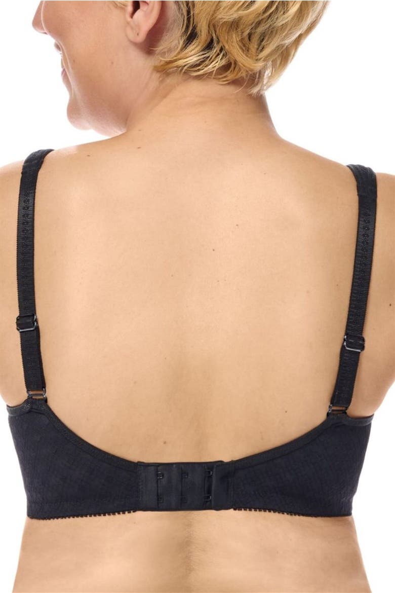 Tiana Wire-Free Bra, Alternate, color, black