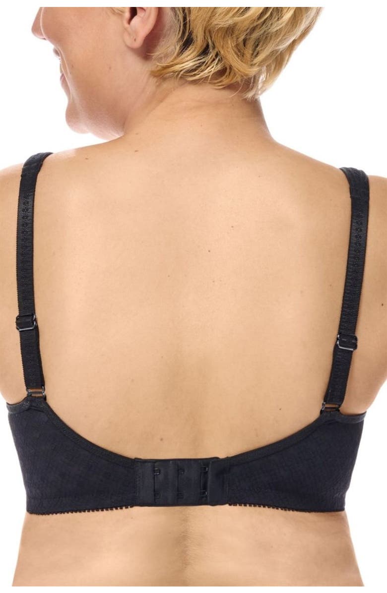 Amoena Tiana Wire-Free Bra, Alternate, color, Black