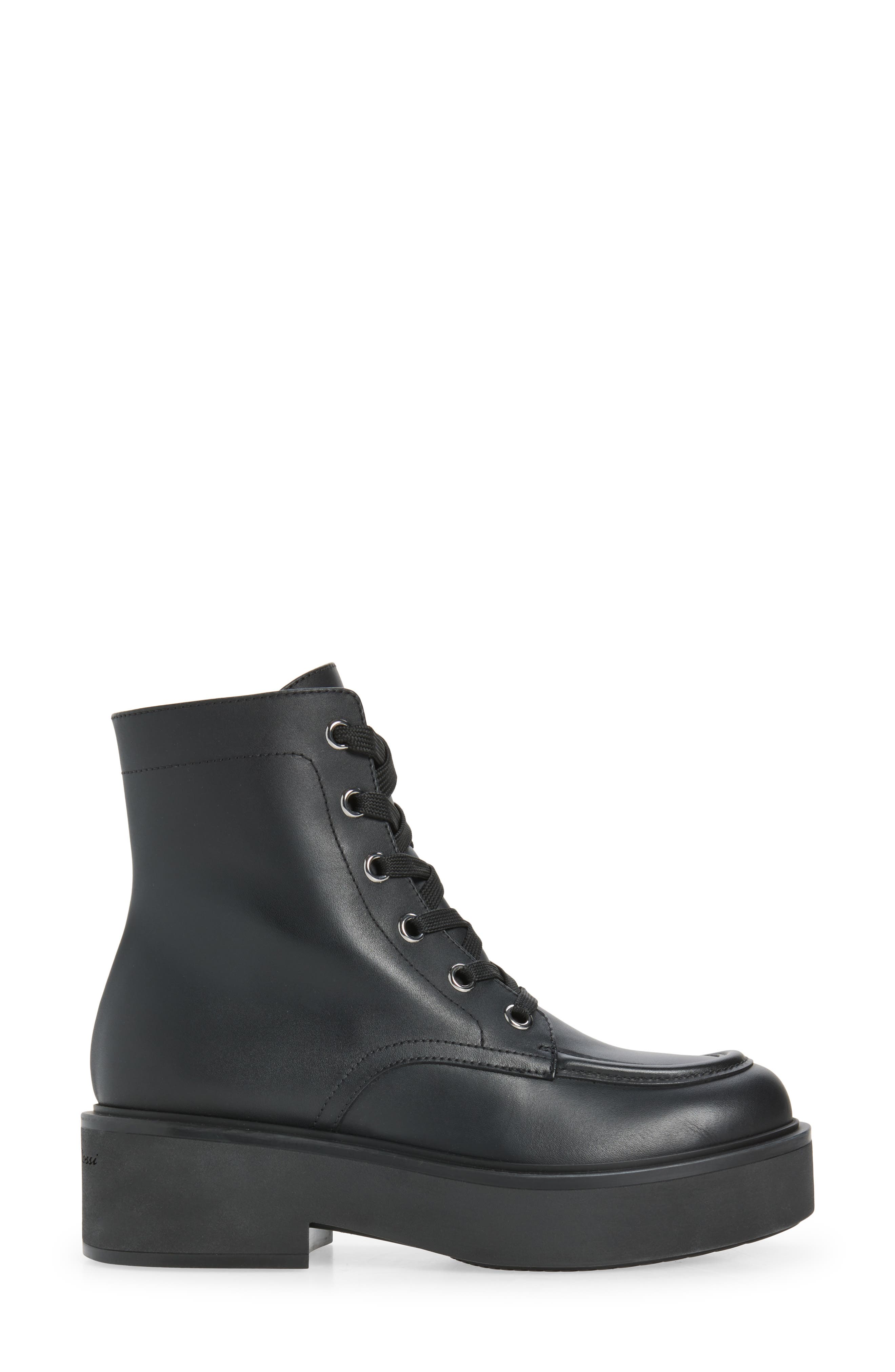 Paro Lace-up Boot, Alternate, color, BLACK