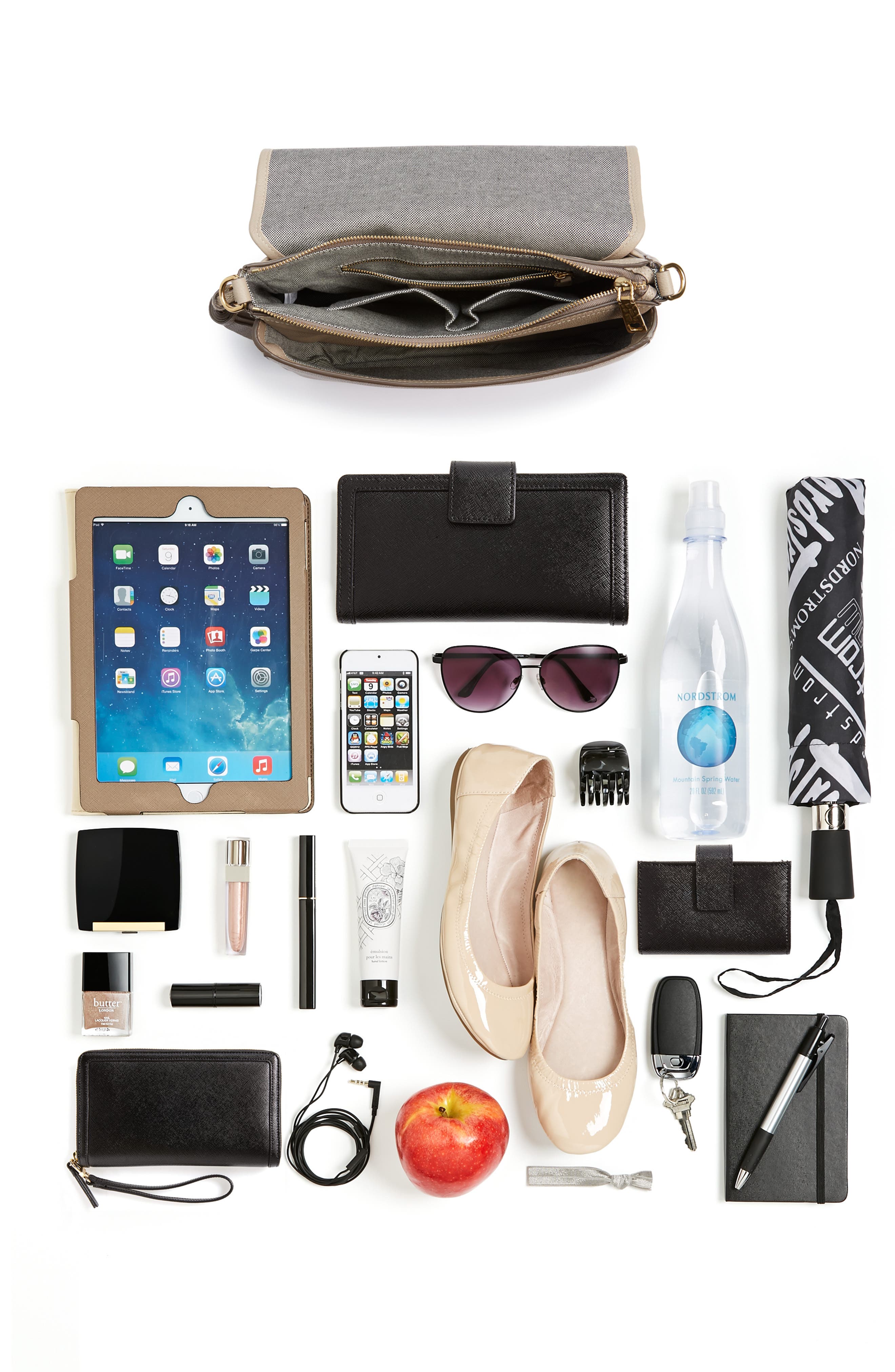 Marc Jacobs Interlock Leather Crossbody Bag, Alternate, color, 