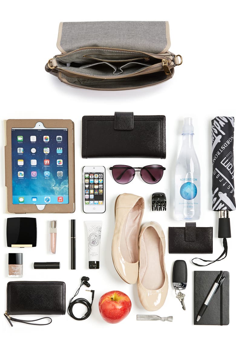 Marc Jacobs Interlock Leather Crossbody Bag, Alternate, color,