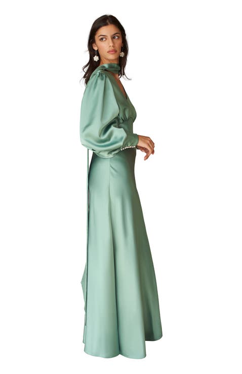 Morgan Silky Bias Cut Dress