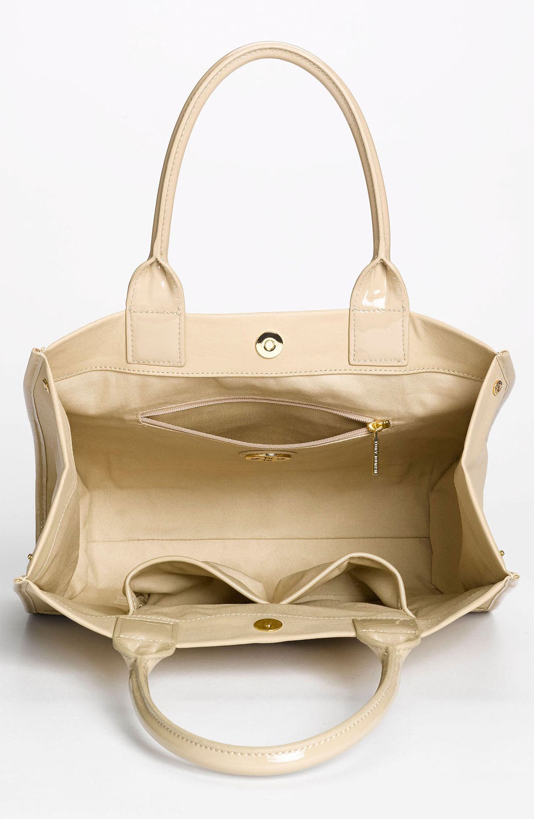 'Ella - Mini' Dipped Canvas Tote, Alternate, color, FRENCH KHAKI