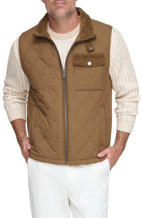 Barnet Water Resistant Quilted Vest