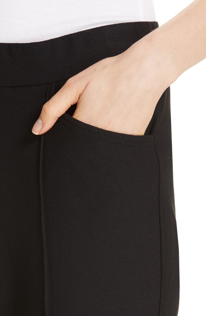 Eileen Fisher Slim Knit Ankle Pants, Alternate, color, 
