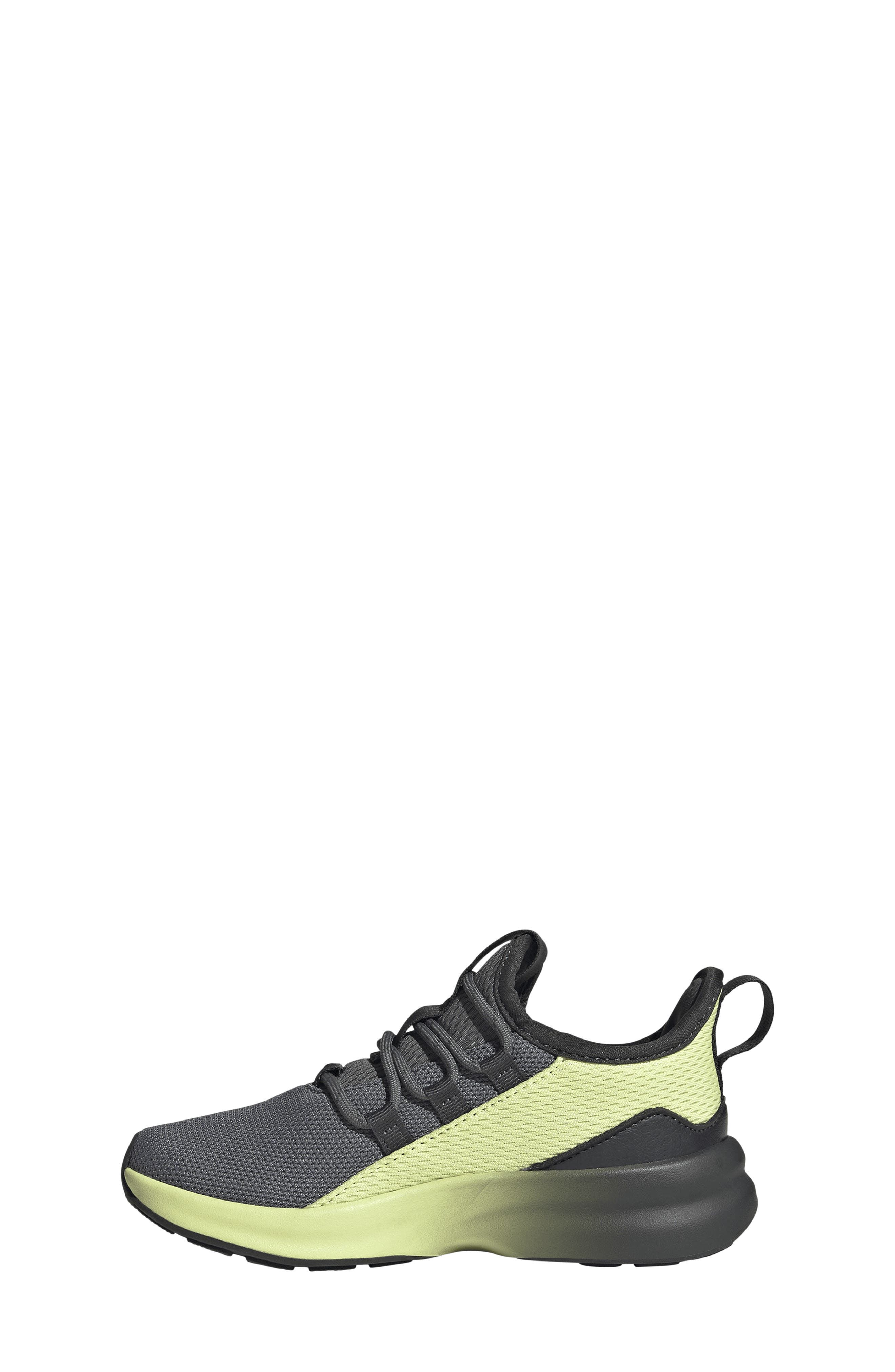 Kids' Lite Racer Adapt 8.0 Sneaker, Alternate, color, CARBON/ GREY/ FROZEN LEMON