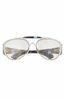 Burberry 60mm Pilot Sunglasses