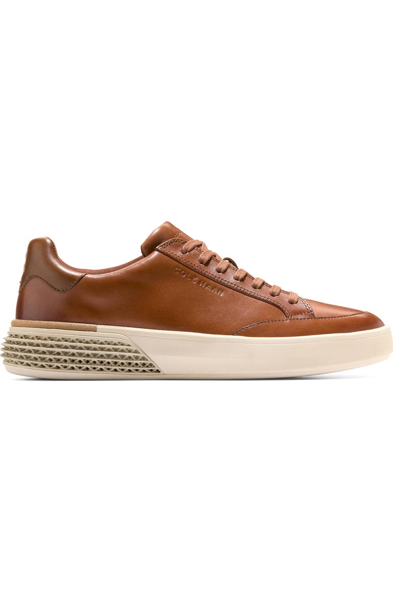 Cole Haan GrandPrø Halfcourt SkyWeave<sup>™</sup> Sneaker, Alternate, color, British Tan / Spiced Brown