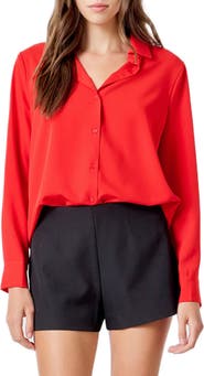 Endless Rose Classic Button-Up Shirt