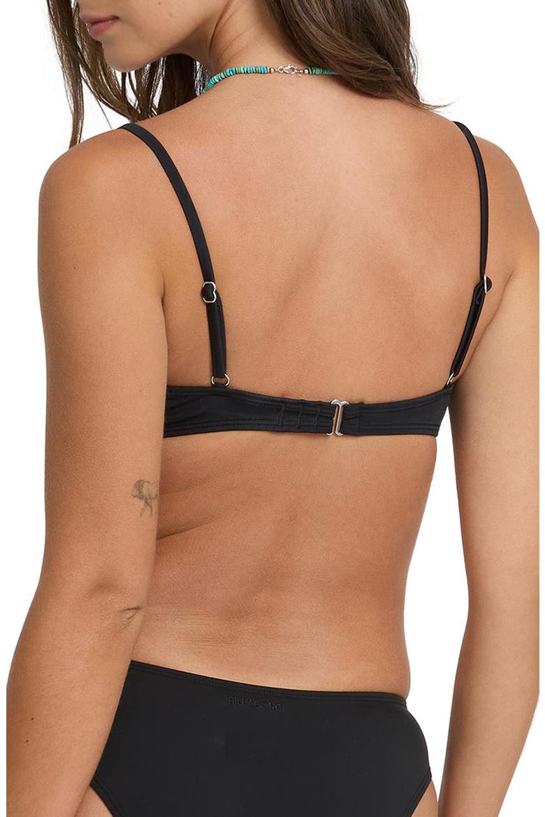 Sol Searcher Bralette Bikini Top, Alternate, color, BLACK PEBBLE