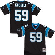 Mitchell & Ness Men's Mitchell & Ness Luke Kuechly Black Carolina Panthers 2013 Legacy Throwback Replica Jersey