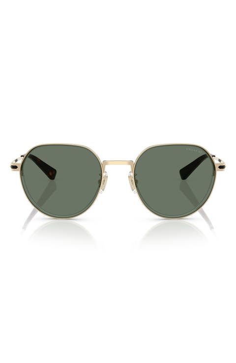 52mm Irregular Round Sunglasses