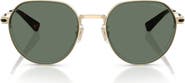 COACH 52mm Irregular Round Sunglasses