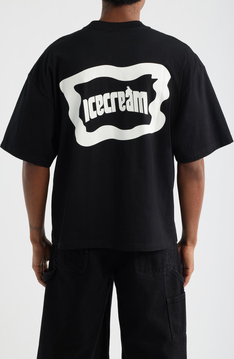 ICECREAM Street Life Graphic T-Shirt, Alternate, color, Black