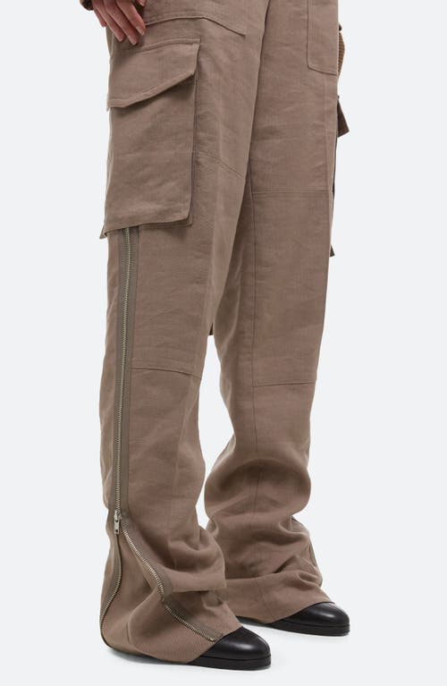 Helmut Lang Cargo Carpenter Pants In Driftwood