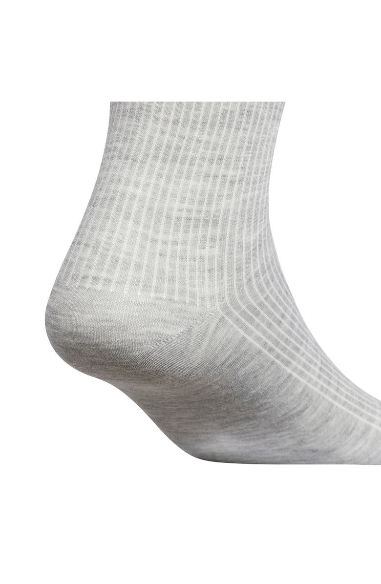 adidas Gender Inclusive Originals Assorted 3-Pack Quarter Socks, Alternate, color, Heather Grey/ White/ Black