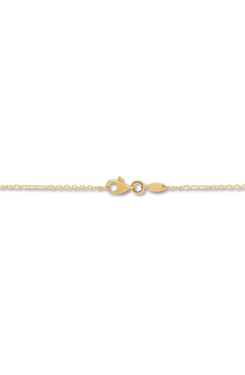 Frankie & Zoe Gemini Pendant Necklace, Alternate, color, Yellow Gold