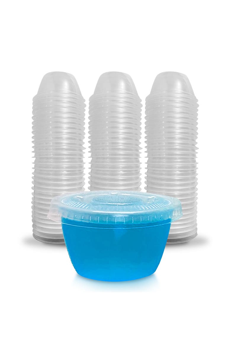 Swooc Games 105 Extra/Replacement Gelatin Shot Cups & Lids, Main, color, Clear