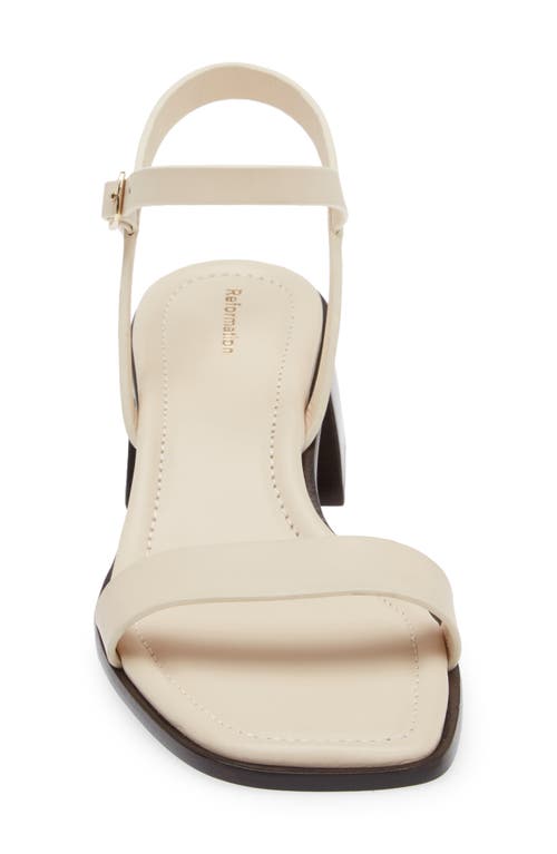 Reformation Stephanie Heeled Sandal In Neutral