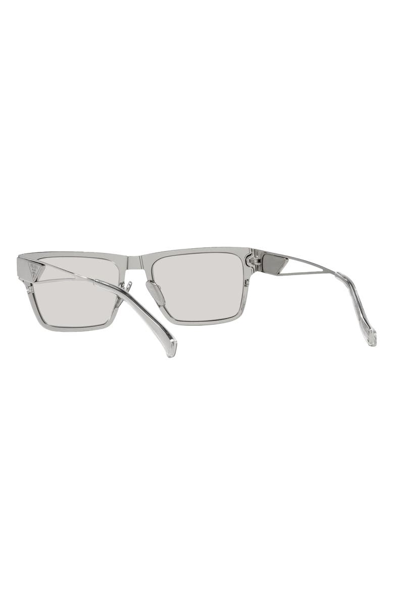 Prada 56mm Pilot Sunglasses, Alternate, color, 