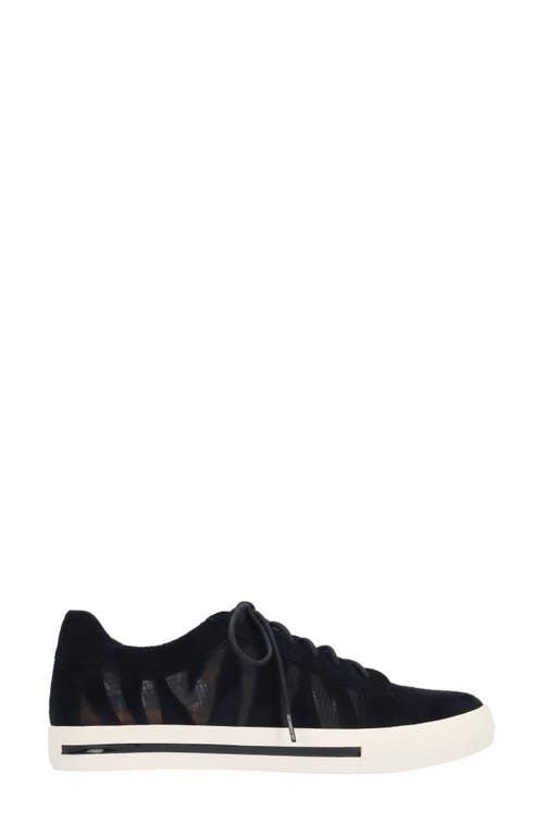 L'amour Des Pieds Keaton Mesh Cutout Platform Sneaker In Black