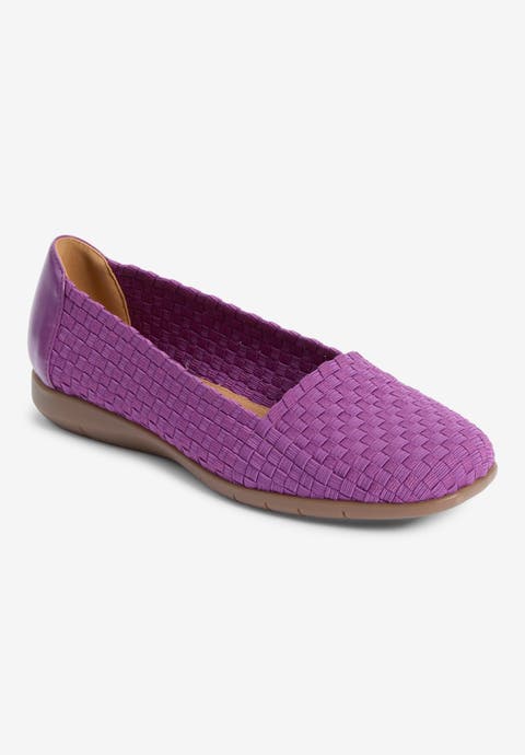 The Bethany Slip On Flat (Wide Widths Available)