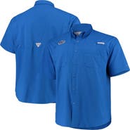Columbia Men's Columbia Royal Florida Gators Big & Tall Collegiate Tamiami Button-Down Shirt