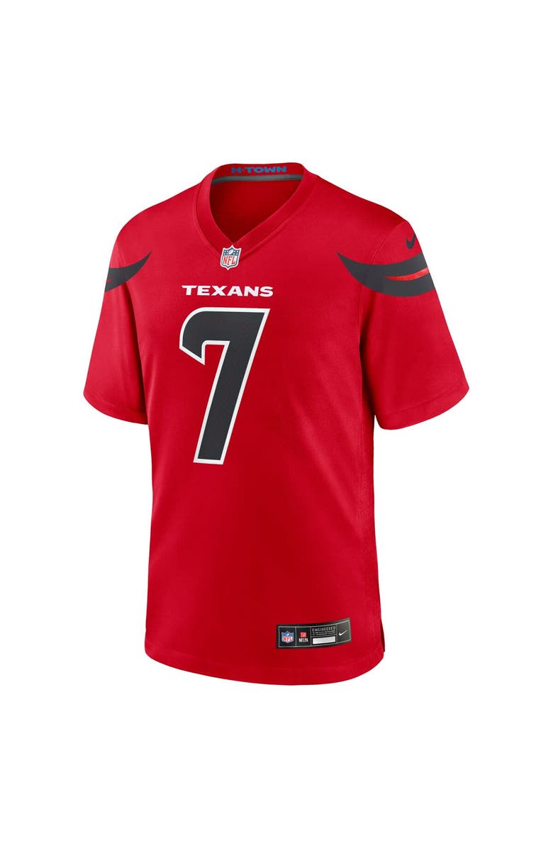 Nike Men's Nike C.J. Stroud Red Houston Texans Alternate Game Jersey, Alternate, color, Red