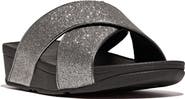 FitFlop Lulu Glitterdust Platform Wedge Slide Sandal