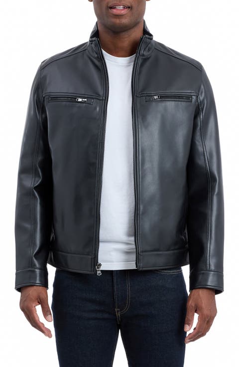 Barmullo Faux Leather Jacket