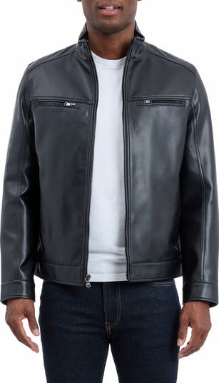 Barmullo Faux Leather Jacket