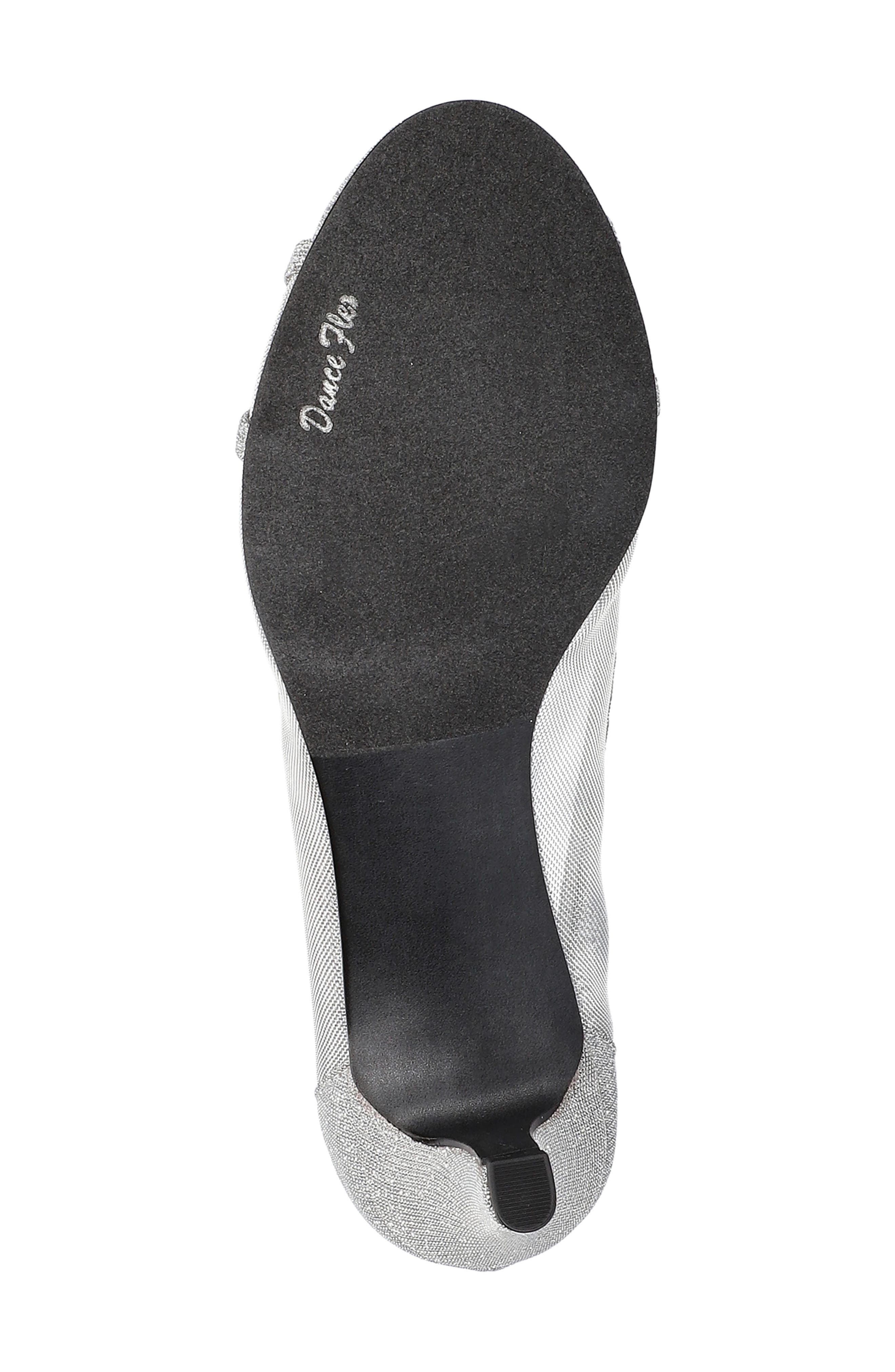 Picaboo Peep Toe Pump, Alternate, color, SILVER GLITTER