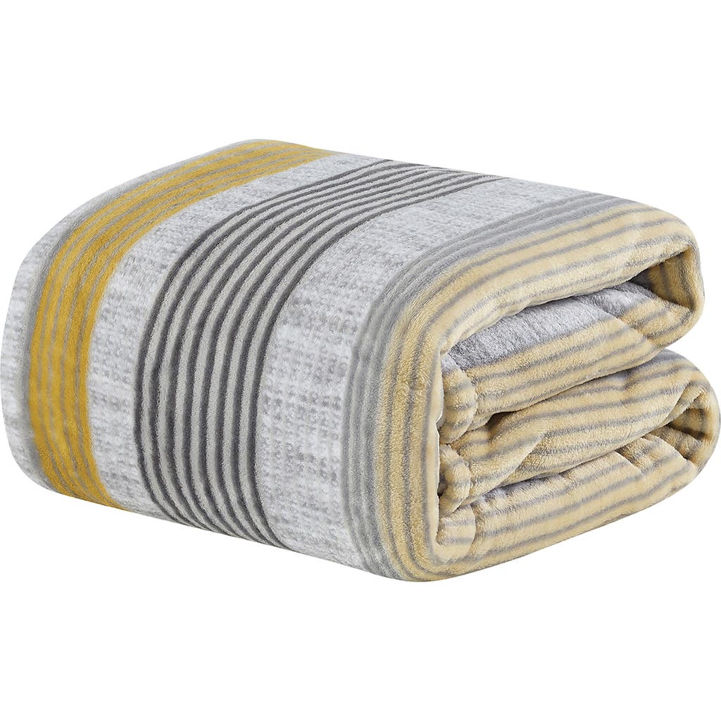 Luxury Home Plush Brea Throw Blanket