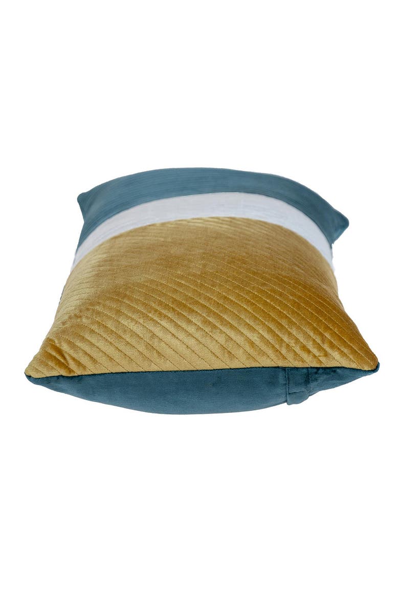 Hiro Throw Pillow, Alternate, color, YELLOW