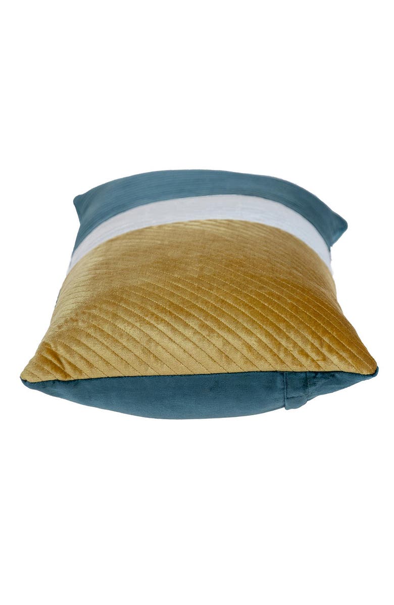 PARKLAND COLLECTION Hiro Throw Pillow, Alternate, color, Yellow