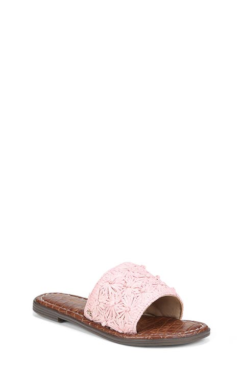 Kids' Giovanna Raffia Slide Sandal (Toddler, Little Kid & Big Kid)