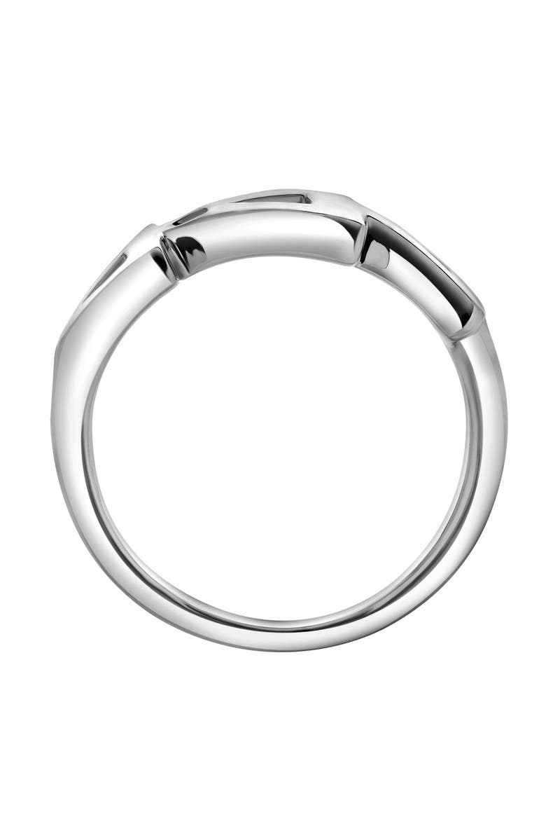 LuvMyJewelry Jolie Sterling Silver 0.01 Ct Diamond Geometric Ring, Alternate, color, 925 Sterling Silver