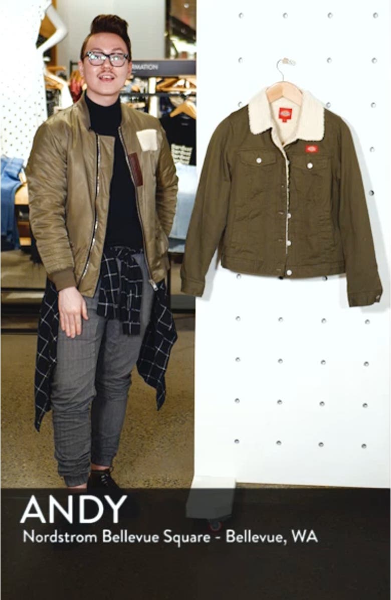 Fleece Lined Twill Jacket, sales video thumbnail