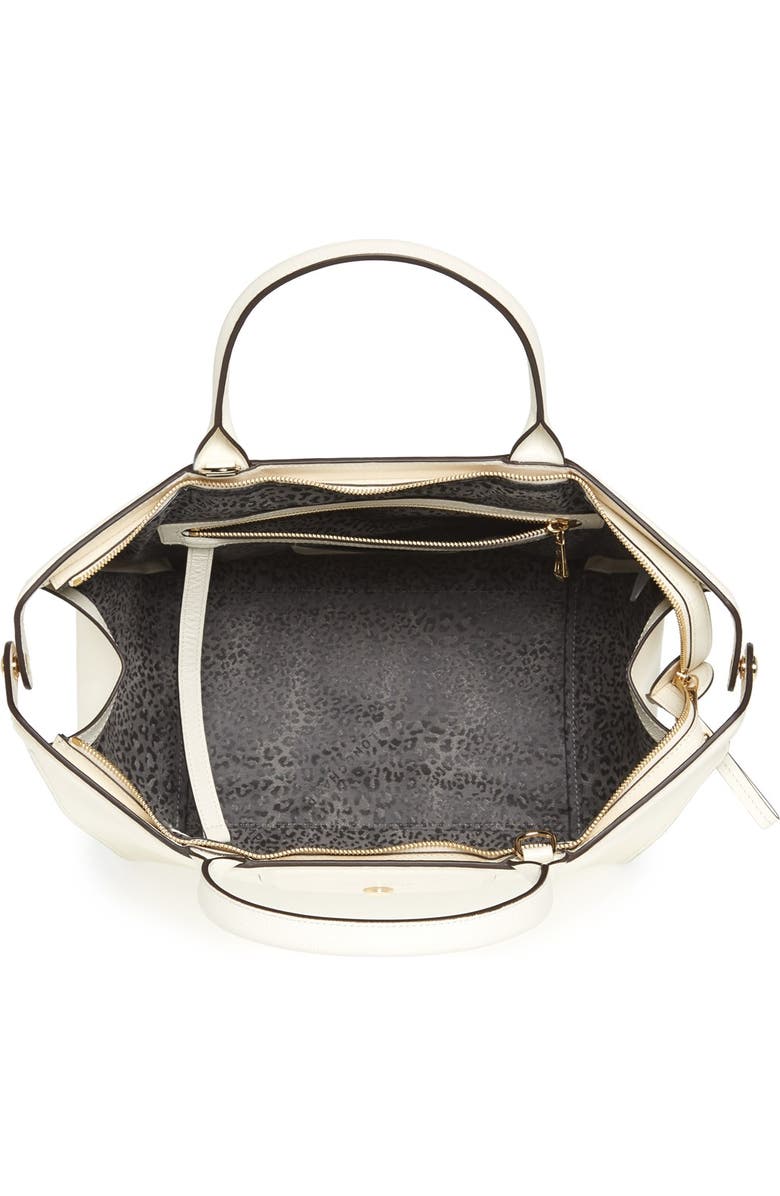 Longchamp Le Pliage Heritage Leather Satchel, Alternate, color,