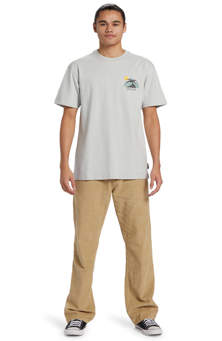 Quiksilver Elemental Mor Organic Cotton Graphic T-Shirt, Alternate, color, 