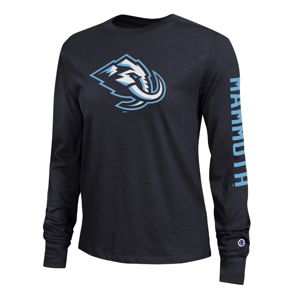 Women's Champion  Black Utah Mammoth 2-Hit Long Sleeve T-Shirt - image 2