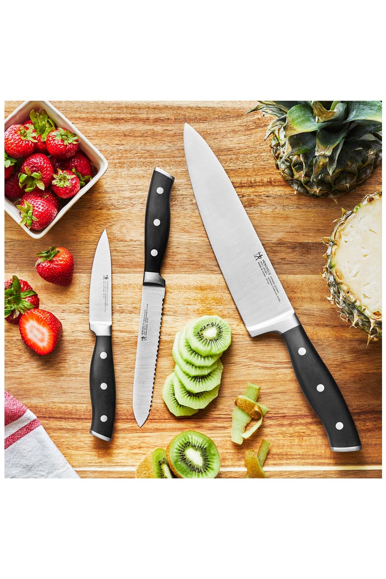 Forged Accent Knife 3-Piece Set, Alternate, color, STAINLESS STEEL