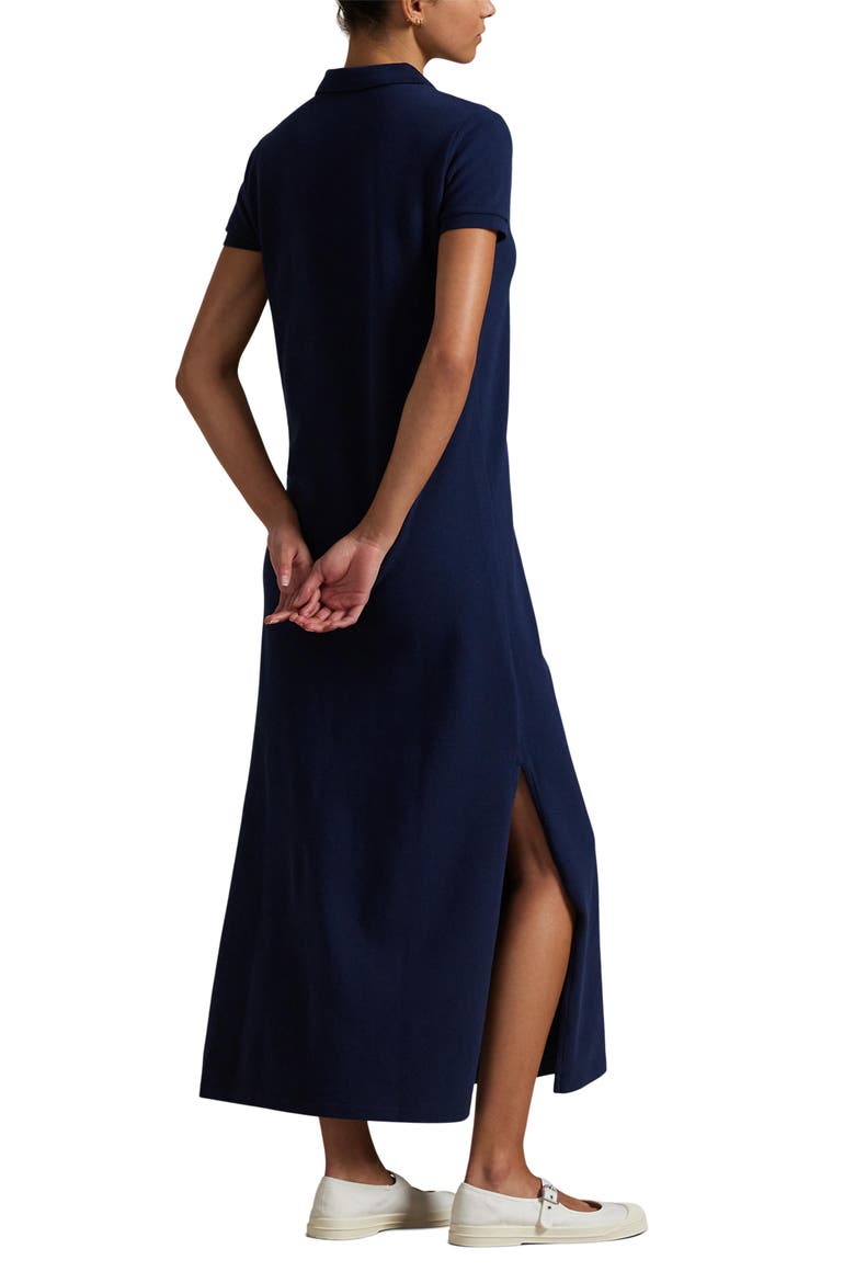 ralph lauren navy blue polo dress Ralph Lauren Performance Jersey Polo Dress In Refined Navy - 31% Off