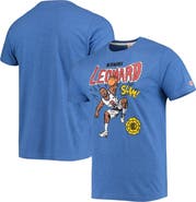 Homage Men's Homage Kawhi Leonard Royal LA Clippers Comic Book Player Tri-Blend T-Shirt
