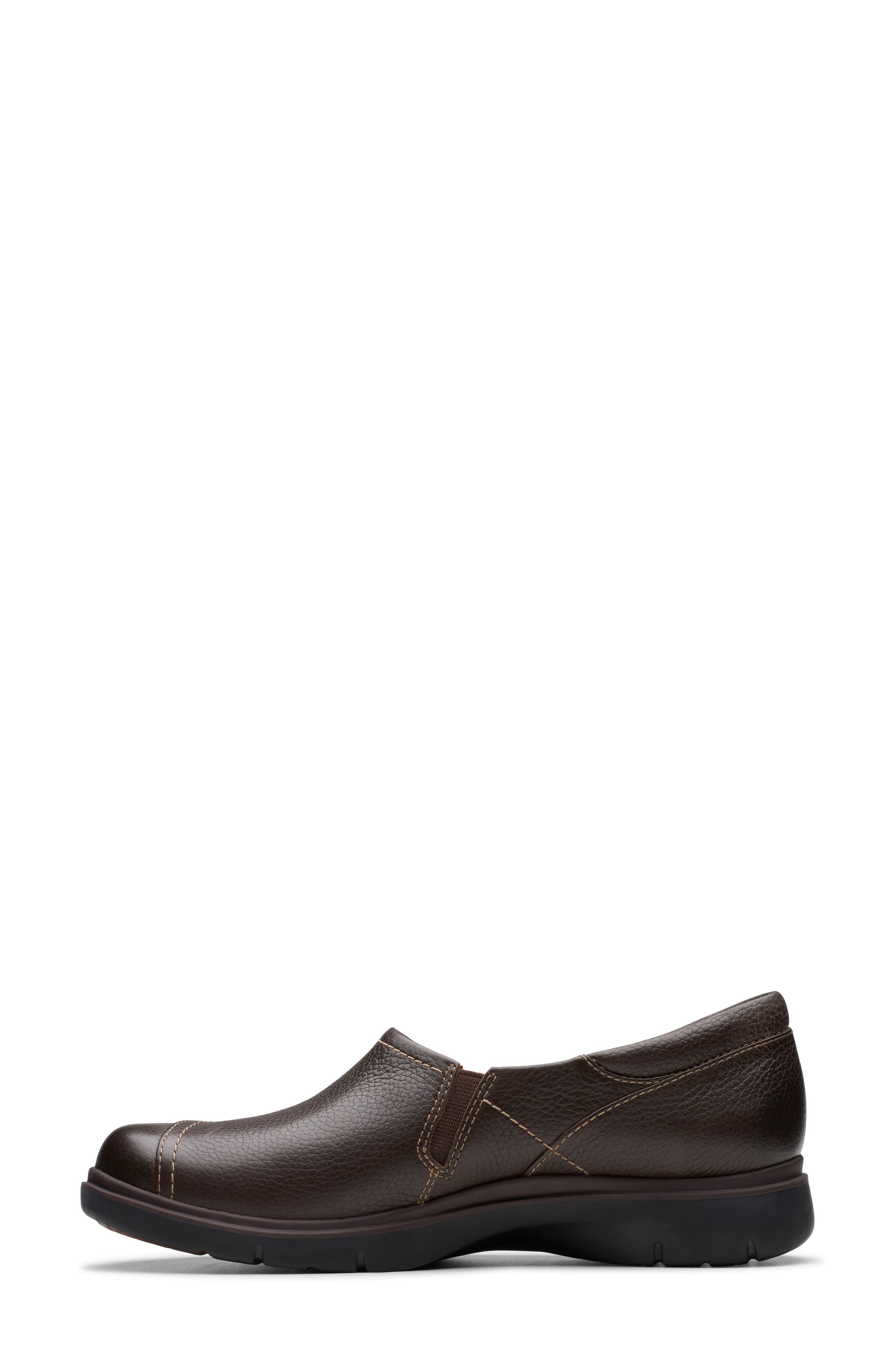 Certina Ease Leather Loafer, Alternate, color, DARK BROWN LEA