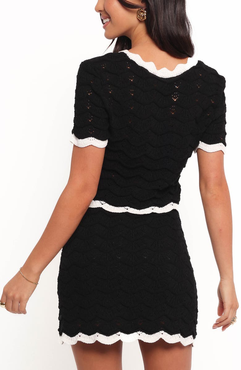 Petal & Pup Madalyn Knit Cardigan & Miniskirt Set, Alternate, color, 