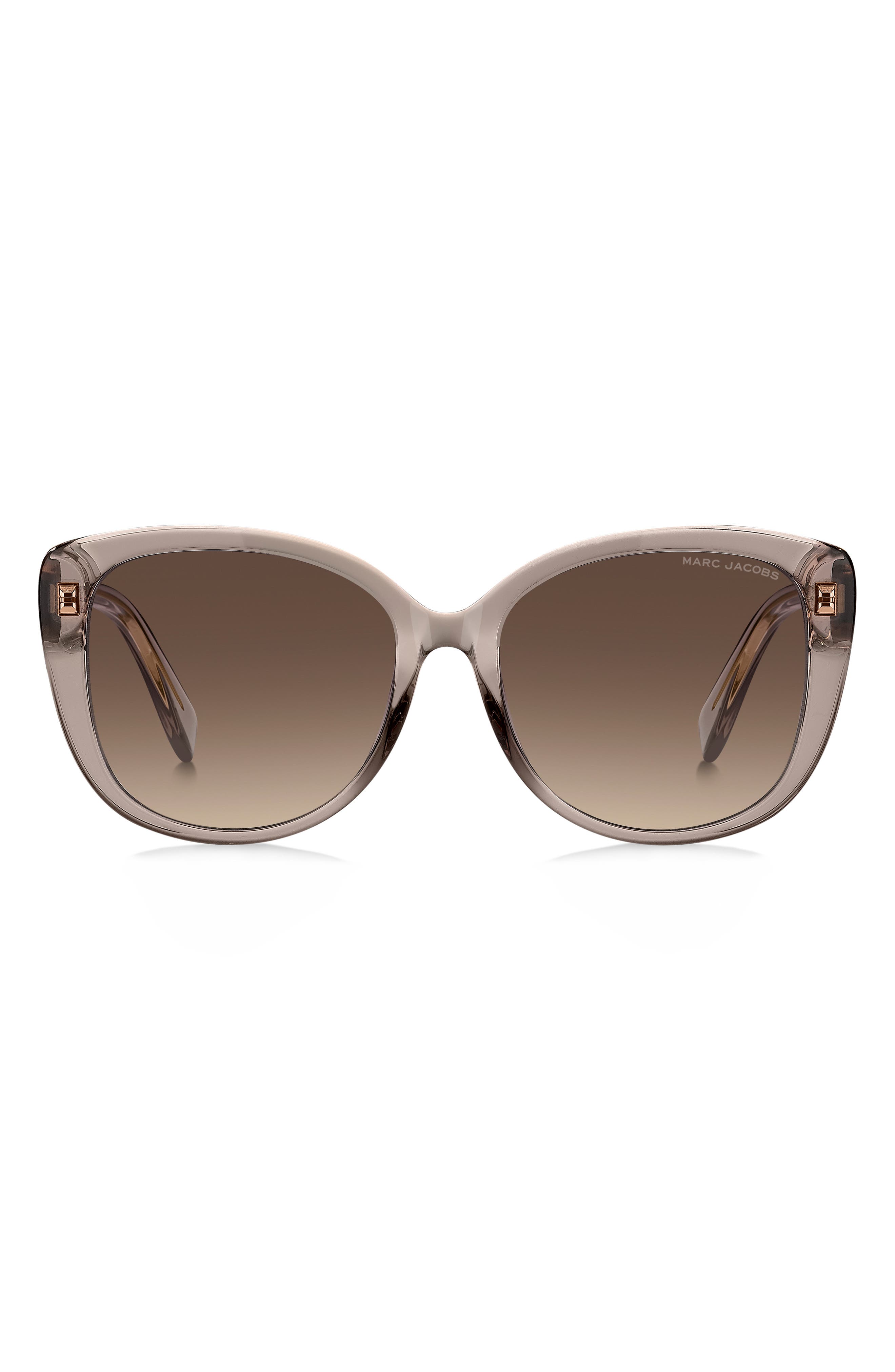 57mm Gradient Cat Eye Sunglasses
